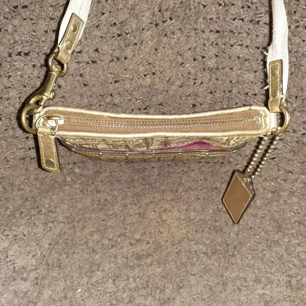 COACH-Chelsea Tattersall Crossbody Messenger Bag-